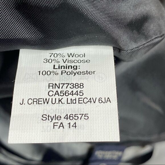 J. Crew Factory black wool pencil skirt size 0 - Picture 15 of 16